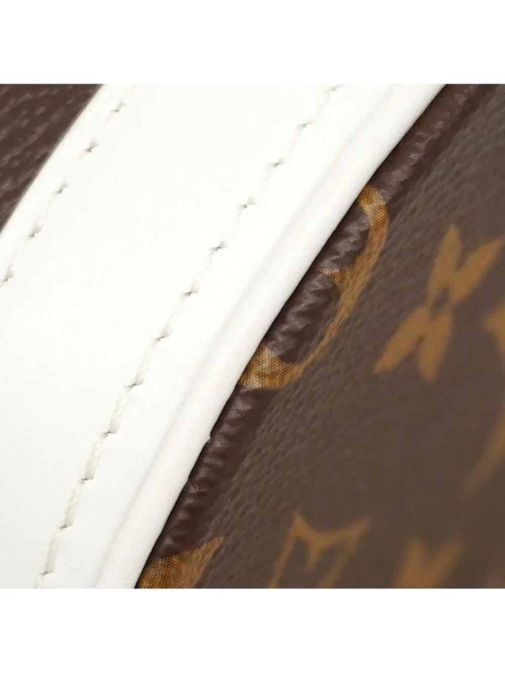 Louis Vuitton Handbag Monogram LV Match Nano Bucket Brown 2-Way